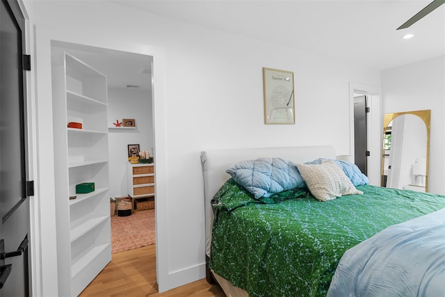 36 Spruce Ln, Poughkeepsie, NY 12603 - bedroom featuring wood finished floors and recessed lighting