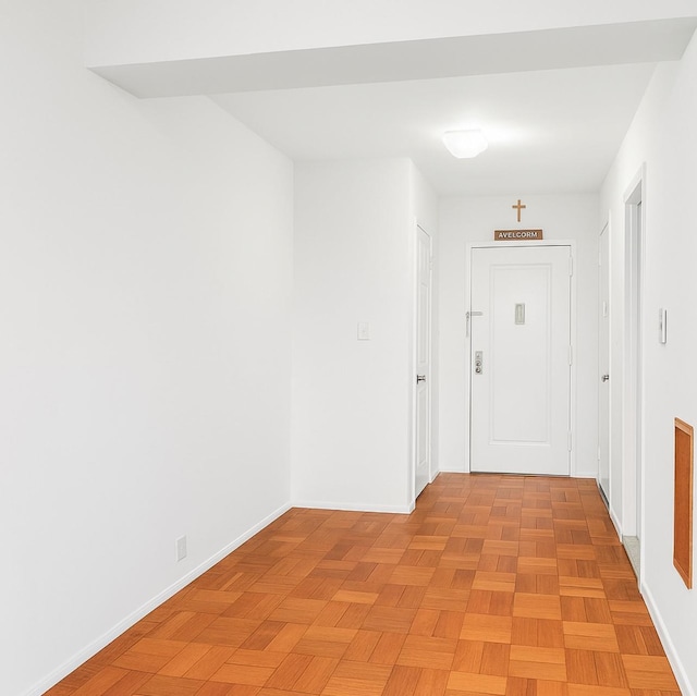 210 Pelham Rd Unit 6H, New Rochelle, NY 10805 - hall with baseboards