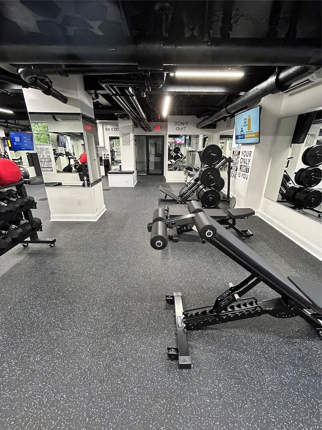 210 Pelham Rd Unit 6H, New Rochelle, NY 10805 - view of workout area