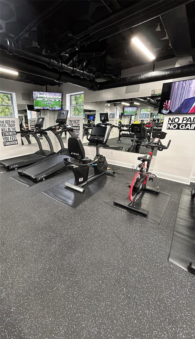 210 Pelham Rd Unit 6H, New Rochelle, NY 10805 - view of exercise room