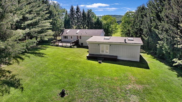 232 County Route 49, Slate Hill, NY 10973 - aerial view of property and surrounding area with a heavily wooded area
