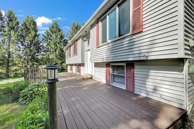 232 County Route 49, Slate Hill, NY 10973 - view of deck