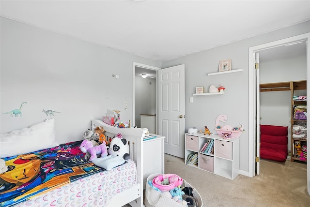 4 Kyle Ct, Carmel, NY 10512 - bedroom featuring light colored carpet, a closet, and a walk in closet