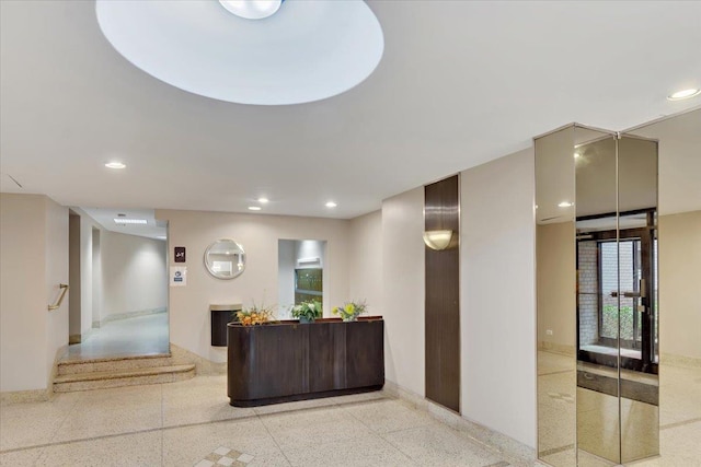 4320 E Van Cortlandt Park E Unit 5E, Bronx, NY 10470 - lobby with recessed lighting