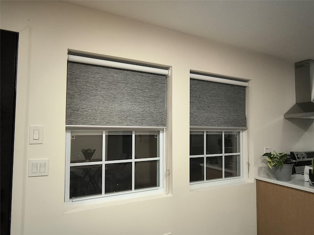 7 Fayer Ct, Phillipsport, NY 12769 - detailed view of wall chimney range hood