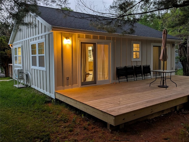 7 Fayer Ct, Phillipsport, NY 12769 - view of wooden terrace