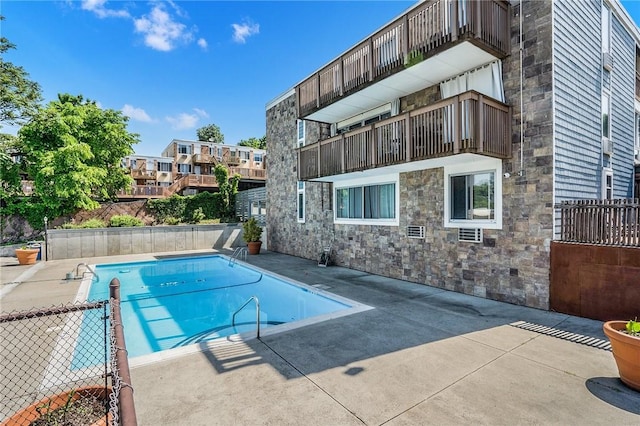 397 N Broadway Unit 3E, Yonkers, NY 10701 - community pool featuring a patio