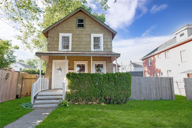 20 Valentine St, Glen Cove, NY 11542 - view of front of house with a porch