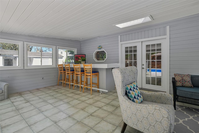 26 Wilson St, Port Jefferson Station, NY 11776 - sunroom with a skylight