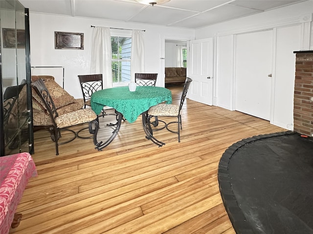 9 Church St, Hyde Park, NY 12538 - dining space featuring light wood finished floors