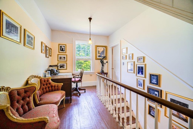 9 Ireland Ave, Wappingers Falls, NY 12590 - office space with dark wood-type flooring and baseboards
