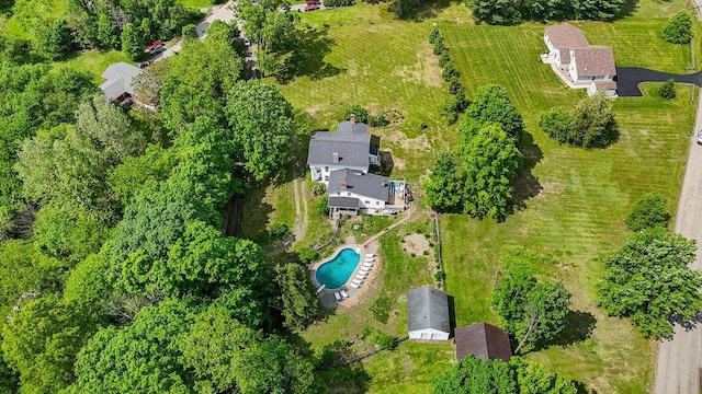 9 Ireland Ave, Wappingers Falls, NY 12590 - aerial view of property and surrounding area with a pool