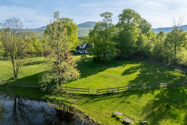 285 County Road 20, Cairo, NY 12413 - view of yard with a water and mountain view
