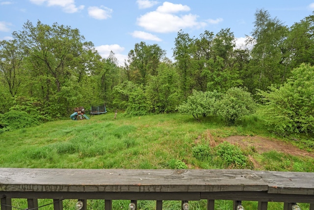 22 Rosio Ln, Modena, NY 12548 - view of yard featuring a trampoline