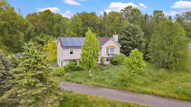22 Rosio Ln, Modena, NY 12548 - view from above of property with a heavily wooded area
