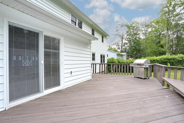 19 Verona Ct, New City, NY 10956 - deck with grilling area