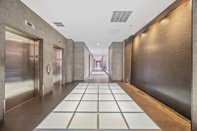 555 W 23rd St Unit S3Q, New York Manhattan, NY 10011 - hallway with elevator