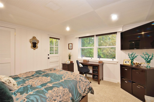 4 Southview Rd, Chappaqua, NY 10514 - bedroom with light colored carpet and baseboards