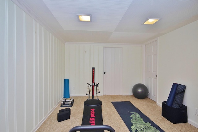 4 Southview Rd, Chappaqua, NY 10514 - workout area featuring carpet