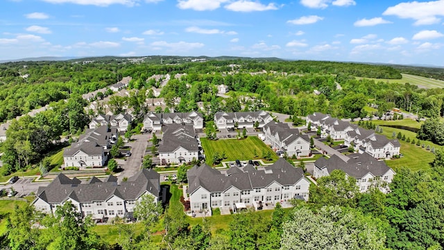37 Lindentree Ln, Middletown, NY 10940 - aerial perspective of suburban area featuring a forest