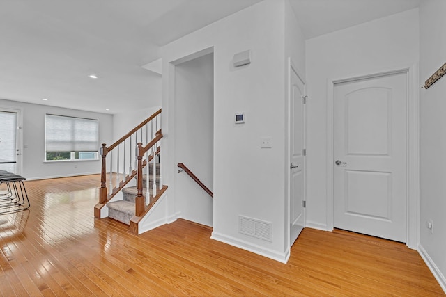37 Lindentree Ln, Middletown, NY 10940 - corridor with light wood-style floors and baseboards