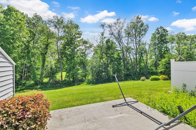 37 Lindentree Ln, Middletown, NY 10940 - view of grassy yard featuring a patio