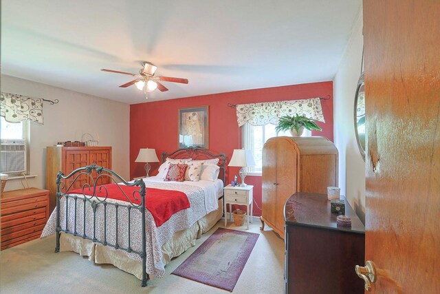 2 Mohican Rd, Newburgh, NY 12550 - carpeted bedroom featuring ceiling fan
