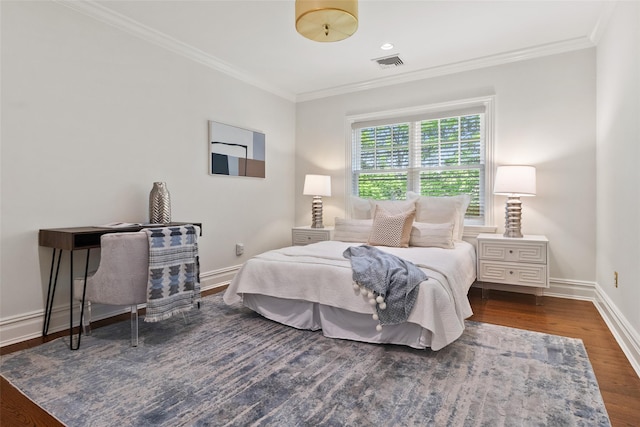 5 Club Way, Mount Kisco, NY 10549 - bedroom with wood finished floors, baseboards, and crown molding