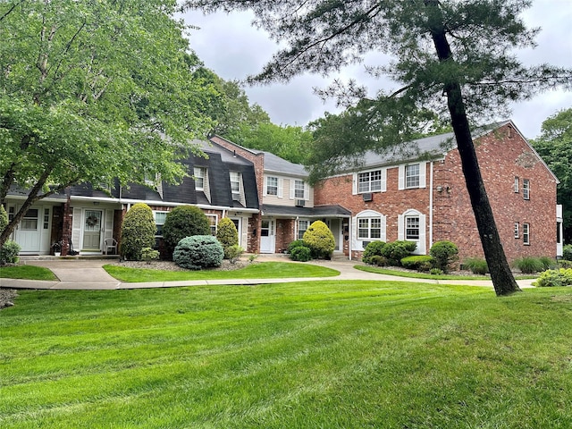 202 Doxbury Ln, Suffern, NY 10901 - view of front of property with a front lawn and brick siding