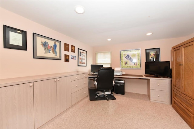 10 Linda Ln, Plainview, NY 11803 - carpeted home office with recessed lighting