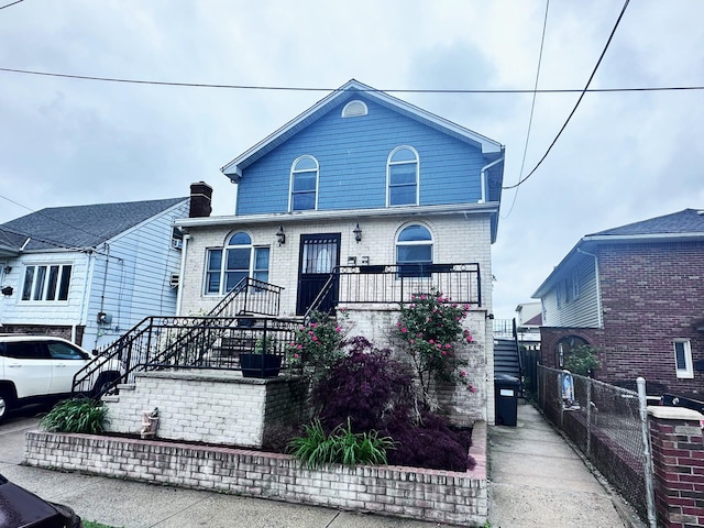 16140 98th St, Howard Beach, NY 11414 - view of front of property with brick siding