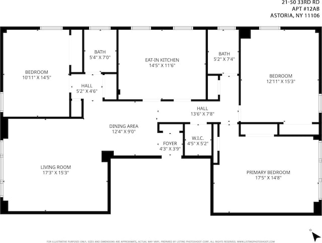 21-50 33rd Rd Unit 12Ab, Astoria, NY 11106 - floor plan / room layout