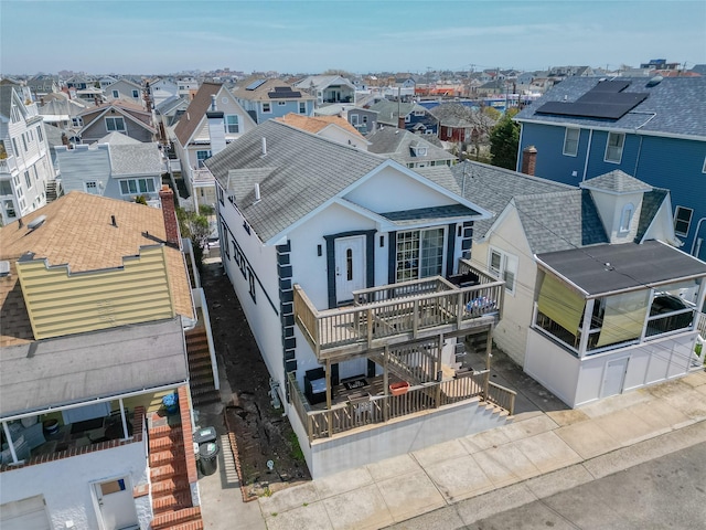 68 Brookline Ave, East Atlantic Beach, NY 11561 - aerial view of residential area