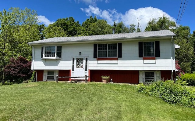34 Leeside Dr, Carmel, NY 10512 - bi-level home featuring a front lawn