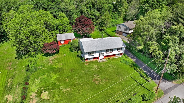 34 Leeside Dr, Carmel, NY 10512 - view of subject property with a forest