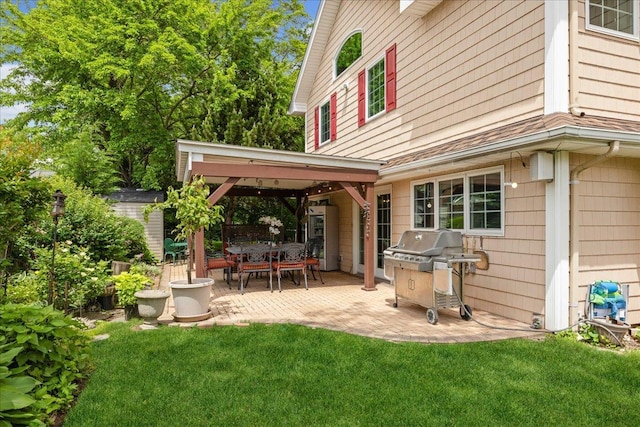 10 Bulaire, East Rockaway, NY 11518 - view of patio featuring area for grilling