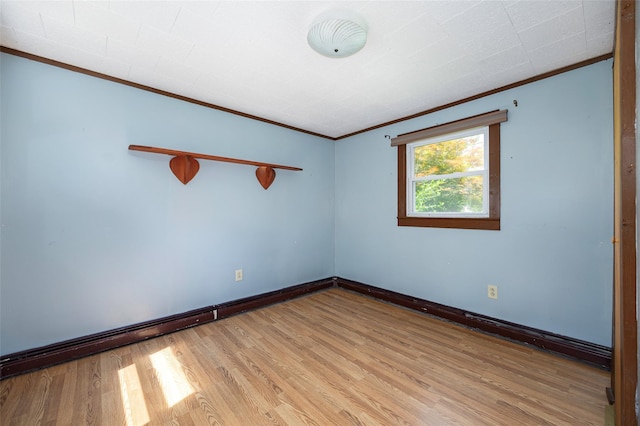 13 Cedar Ln, Poughkeepsie, NY 12601 - empty room featuring crown molding and light wood-style flooring