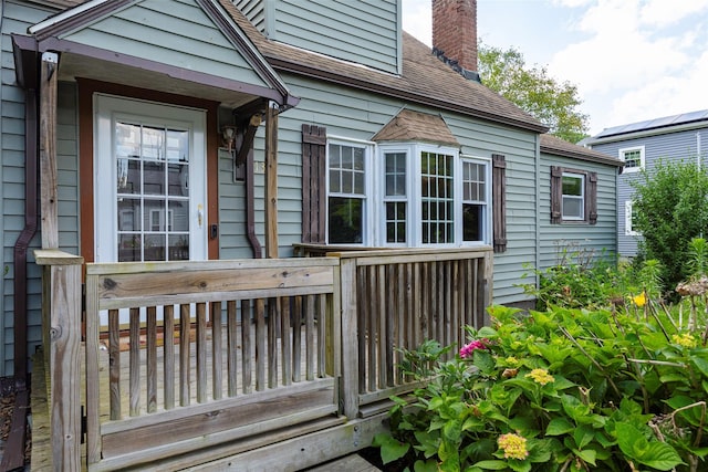 13 Cedar Ln, Poughkeepsie, NY 12601 - view of wooden terrace