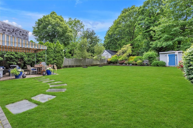 123 Maple Ave, Northport, NY 11768 - view of yard featuring a patio