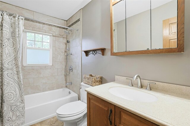 29 Jackson Dr, Stony Point, NY 10980 - bathroom featuring shower / tub combo, toilet, and vanity