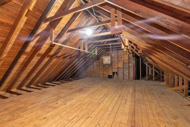 725 Clinton St, Westbury, NY 11590 - view of unfinished attic