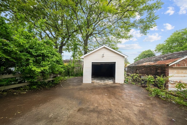 14-09 131st St, College Point, NY 11356 - detached garage with driveway