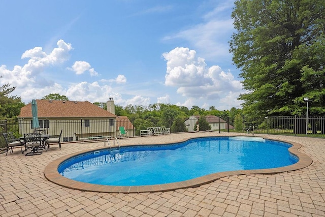 8 Stark Ct, New City, NY 10956 - view of swimming pool featuring a patio area