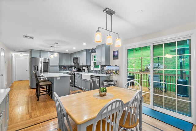 294 Rte 292, Holmes, NY 12531 - dining space with light wood-style floors