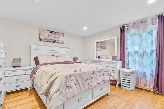 294 Rte 292, Holmes, NY 12531 - bedroom featuring light wood-style flooring and recessed lighting
