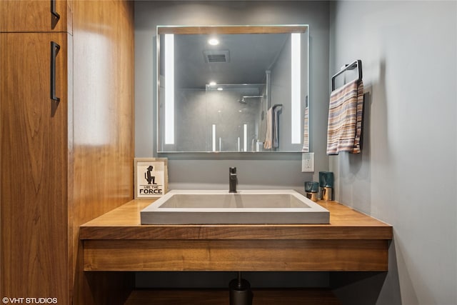 18 Rose Ln, Rye Brook, NY 10573 - full bathroom featuring vanity and a shower