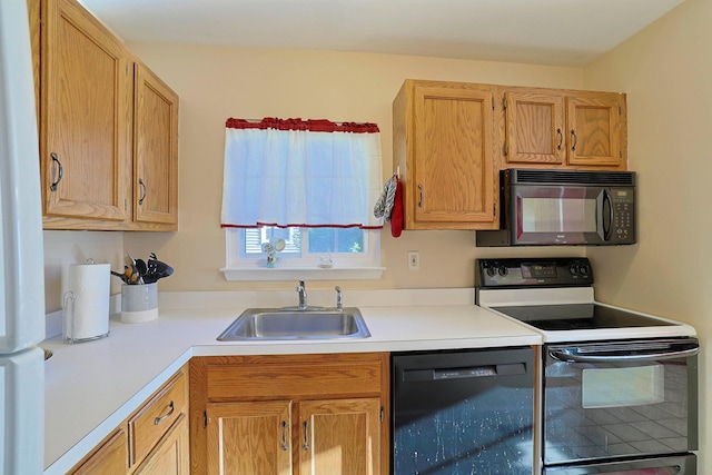 601 Covington Green Ln, Patterson, NY 12563 - kitchen featuring black appliances and light countertops
