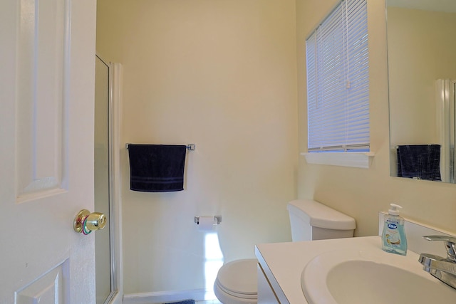 601 Covington Green Ln, Patterson, NY 12563 - full bathroom with vanity and a shower with shower door