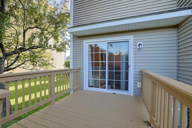 601 Covington Green Ln, Patterson, NY 12563 - wooden terrace featuring a yard