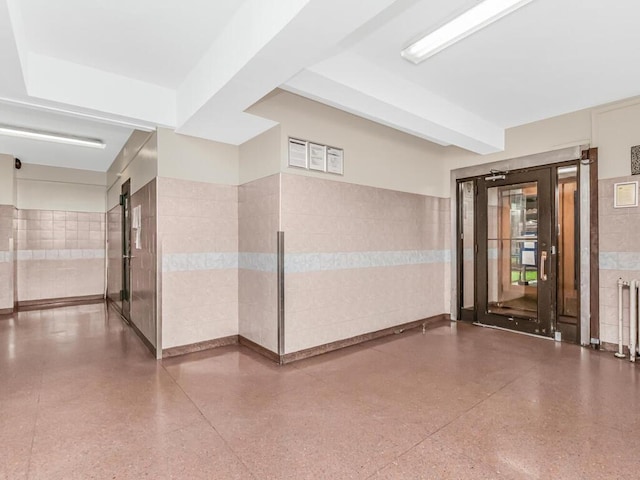 44 Metropolitan Oval Unit 10D, Bronx, NY 10462 - common area with tile walls